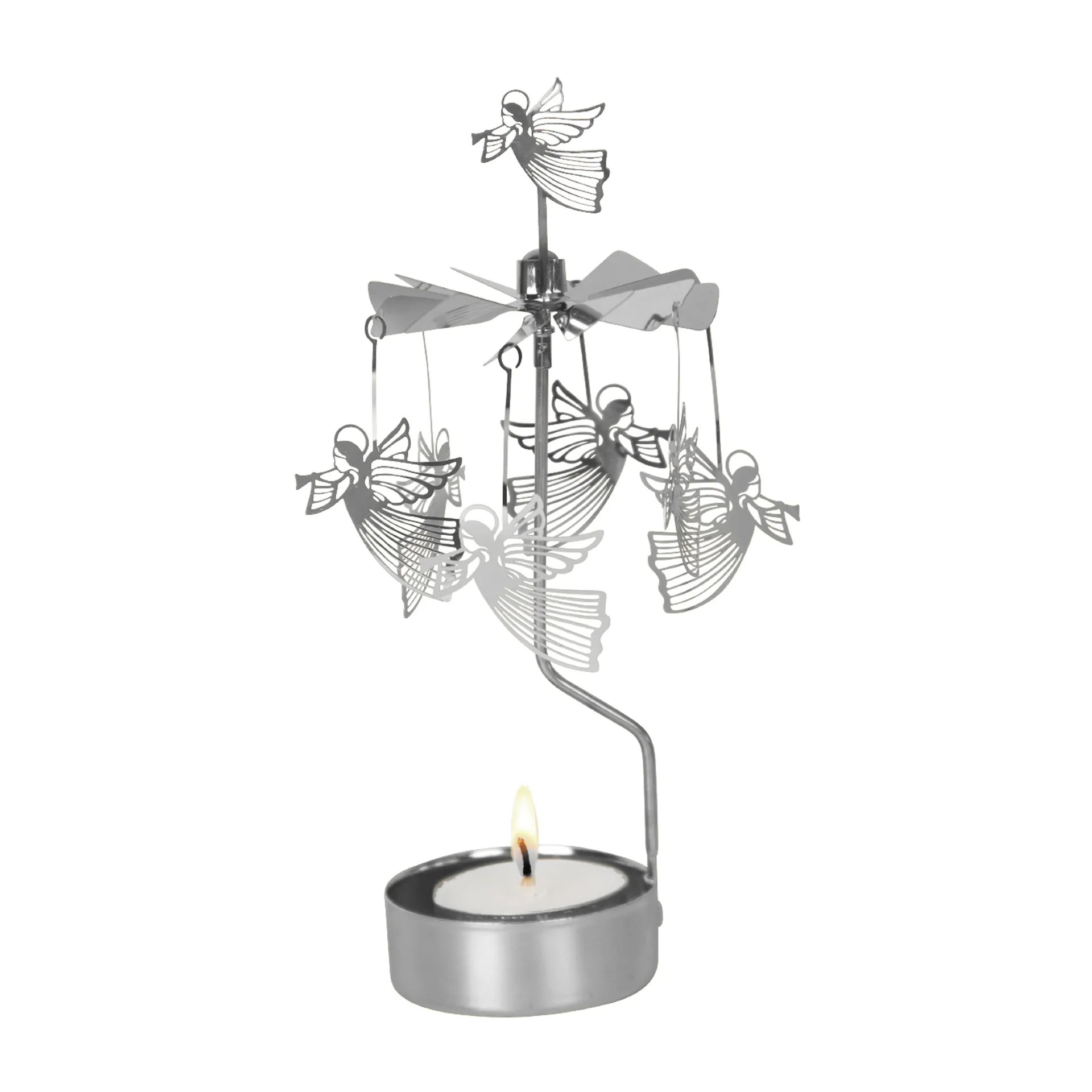 Pluto Design Décoration ange volant Argent