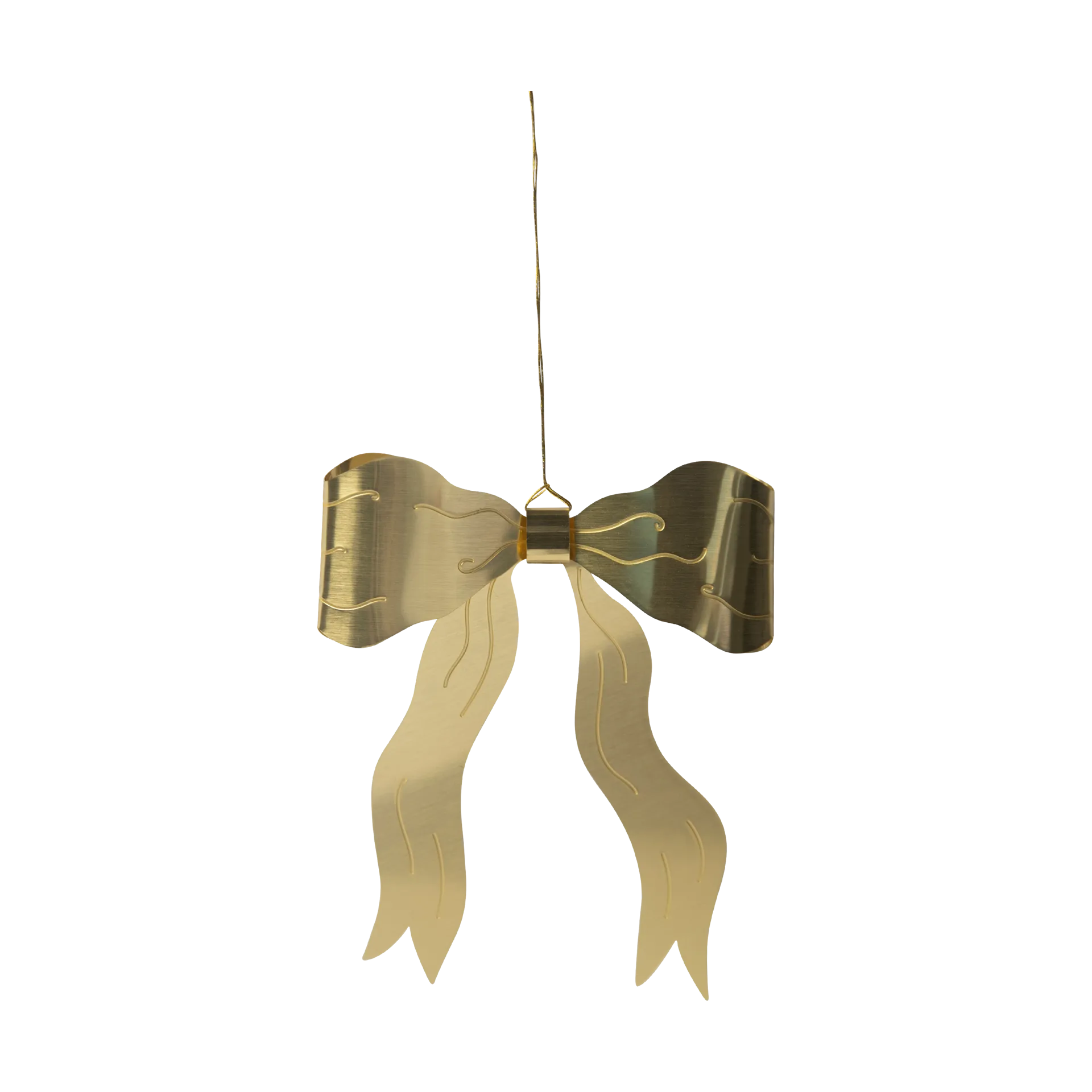 Pluto Design Décoration suspendue Bow Or