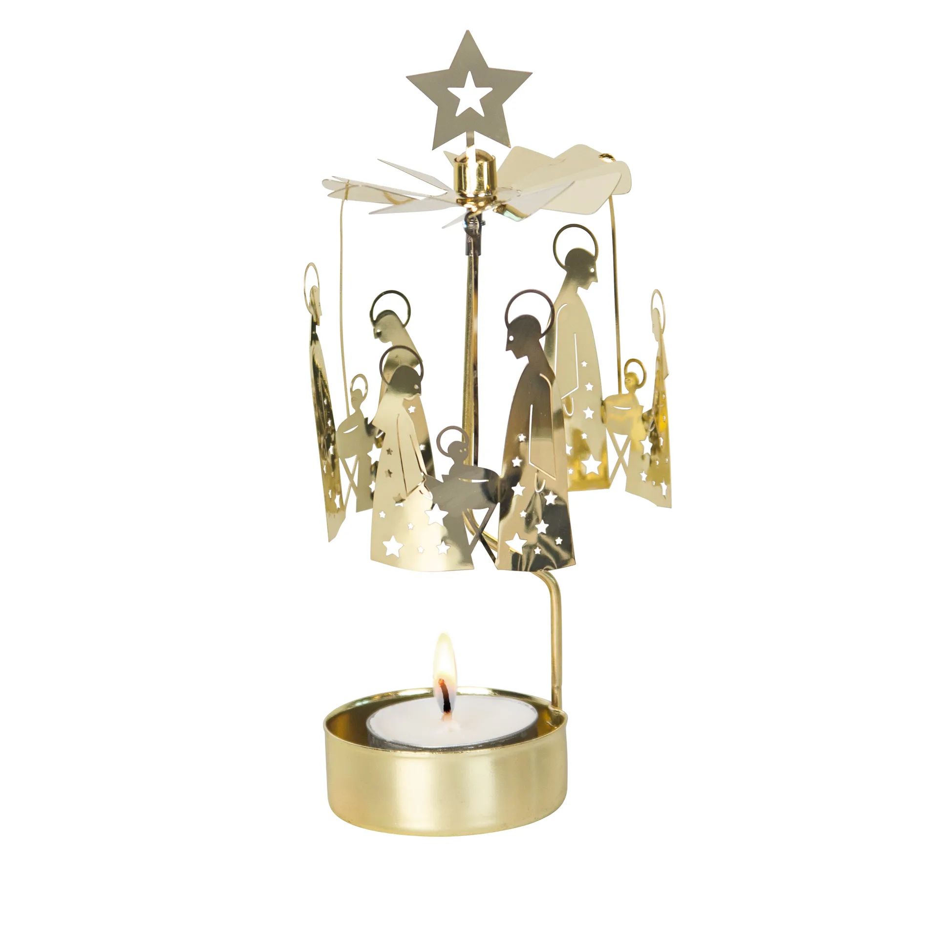Pluto Design Englespil krybbespil Guld