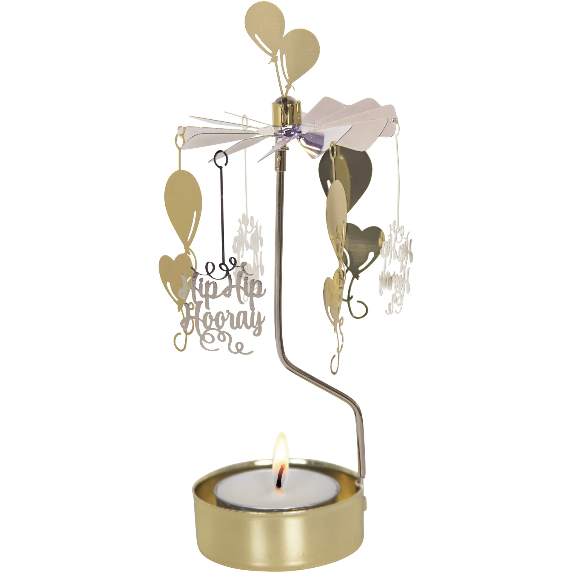 Pluto Design Fira carillon d’anges Argent-or