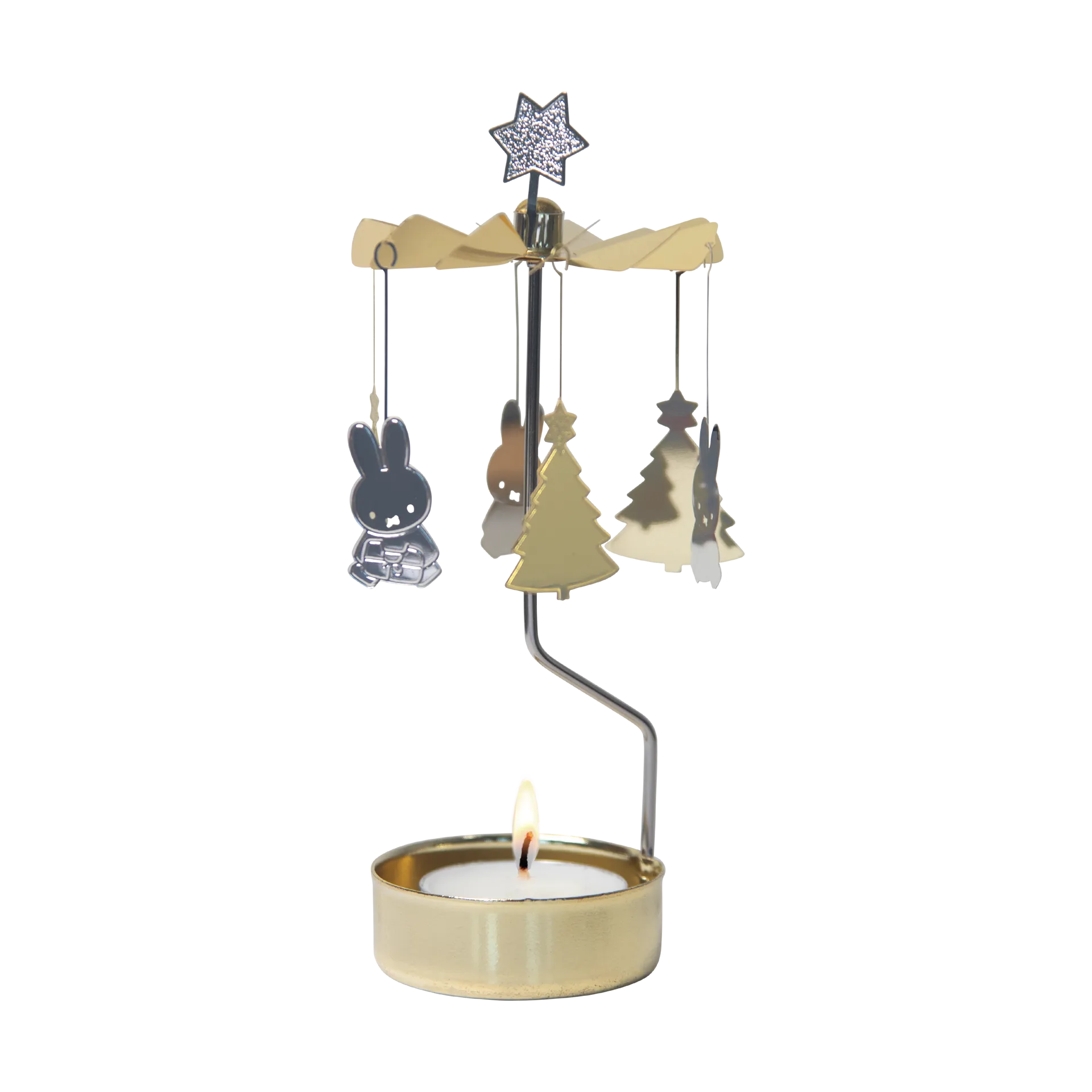 Pluto Design Jeu d'anges de Noël Miffy Silver-or