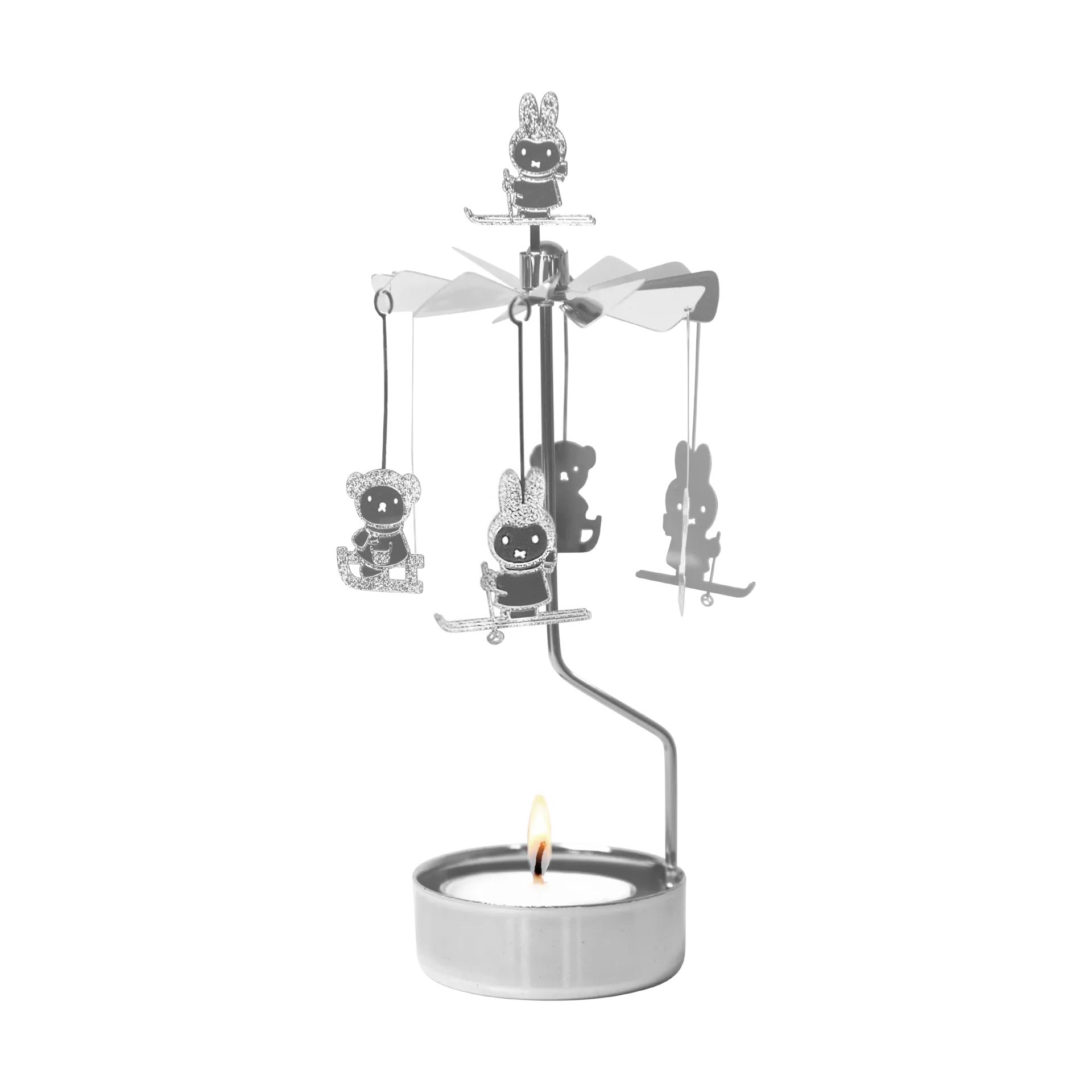 Pluto Design Jeu d'anges d'hiver Miffy Argent