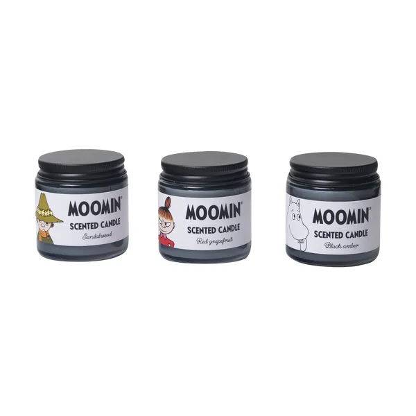 Mumin doftljus 3-pack, Together