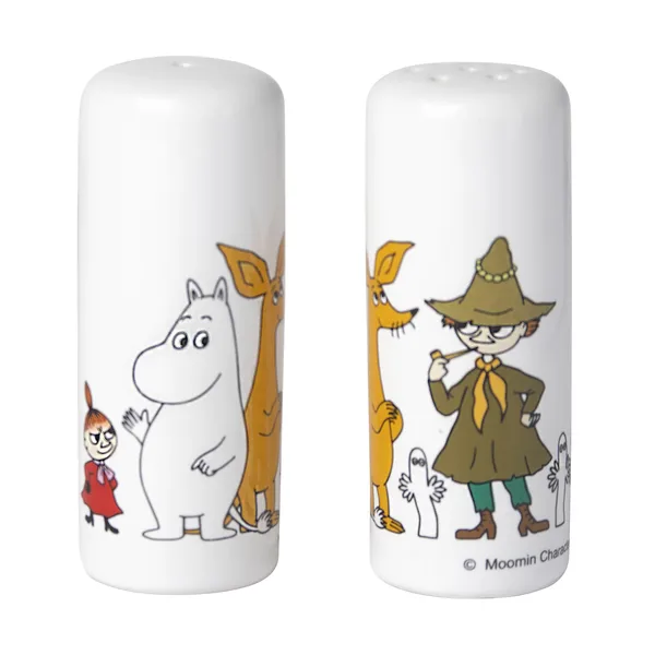 Mumin friends salt & pepparkar, Vit-multi
