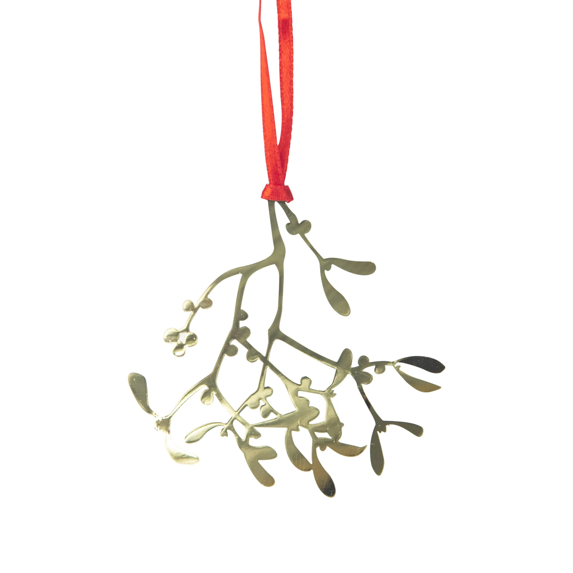 Pluto Design Pluto julepynt metal Mistelten, guldfarvet