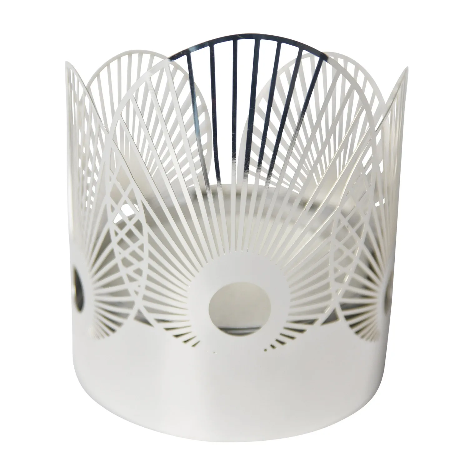 Pluto Design Sun ljuslykta mini Ø4,5 cm Silver