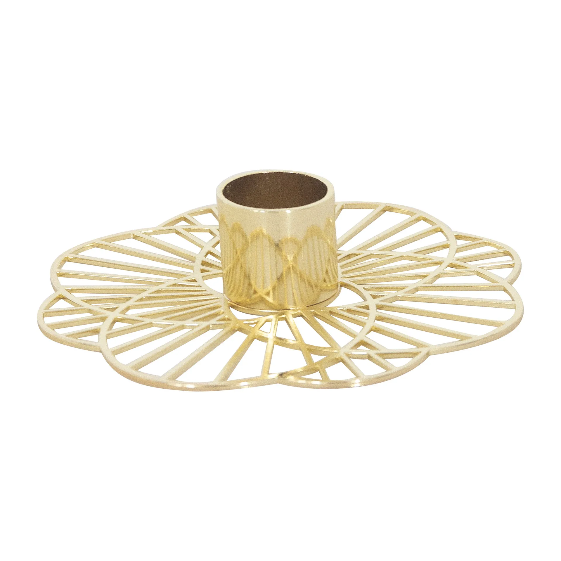 Pluto Design Sun lysestage med fod Guld