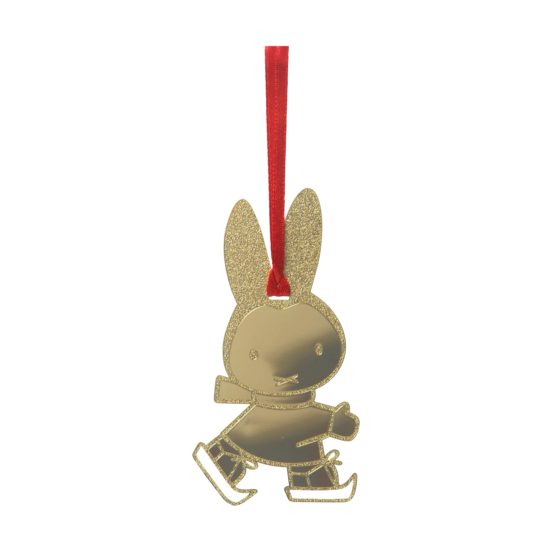 Pluto Design Suspension décorative de patinage Miffy Or