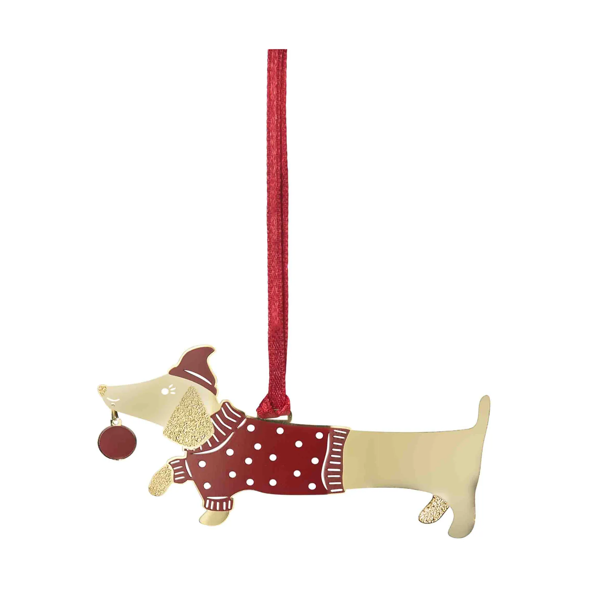 Pluto Design Suspension décorative Jolly dog Or