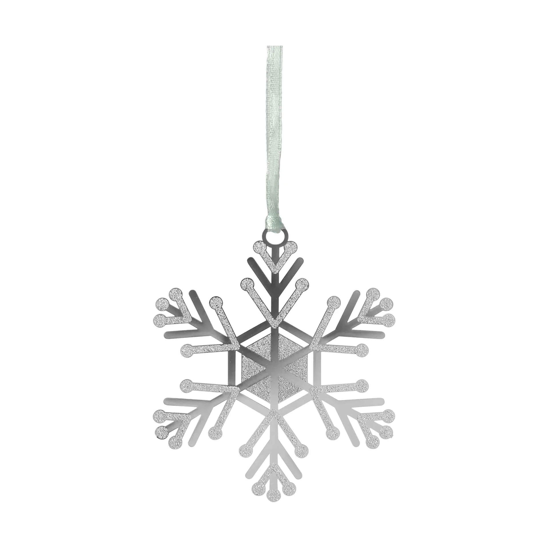 Pluto Design Suspension décorative Let it snow Argent