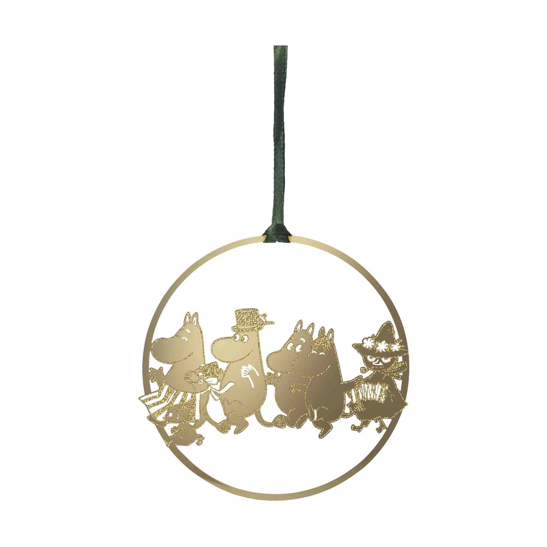 Pluto Design Suspension décorative Moominfamiljen Or