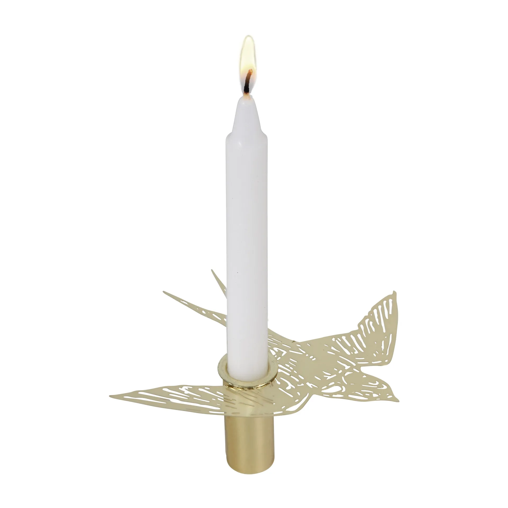 Pluto Design "Svalor" lysestage Guld
