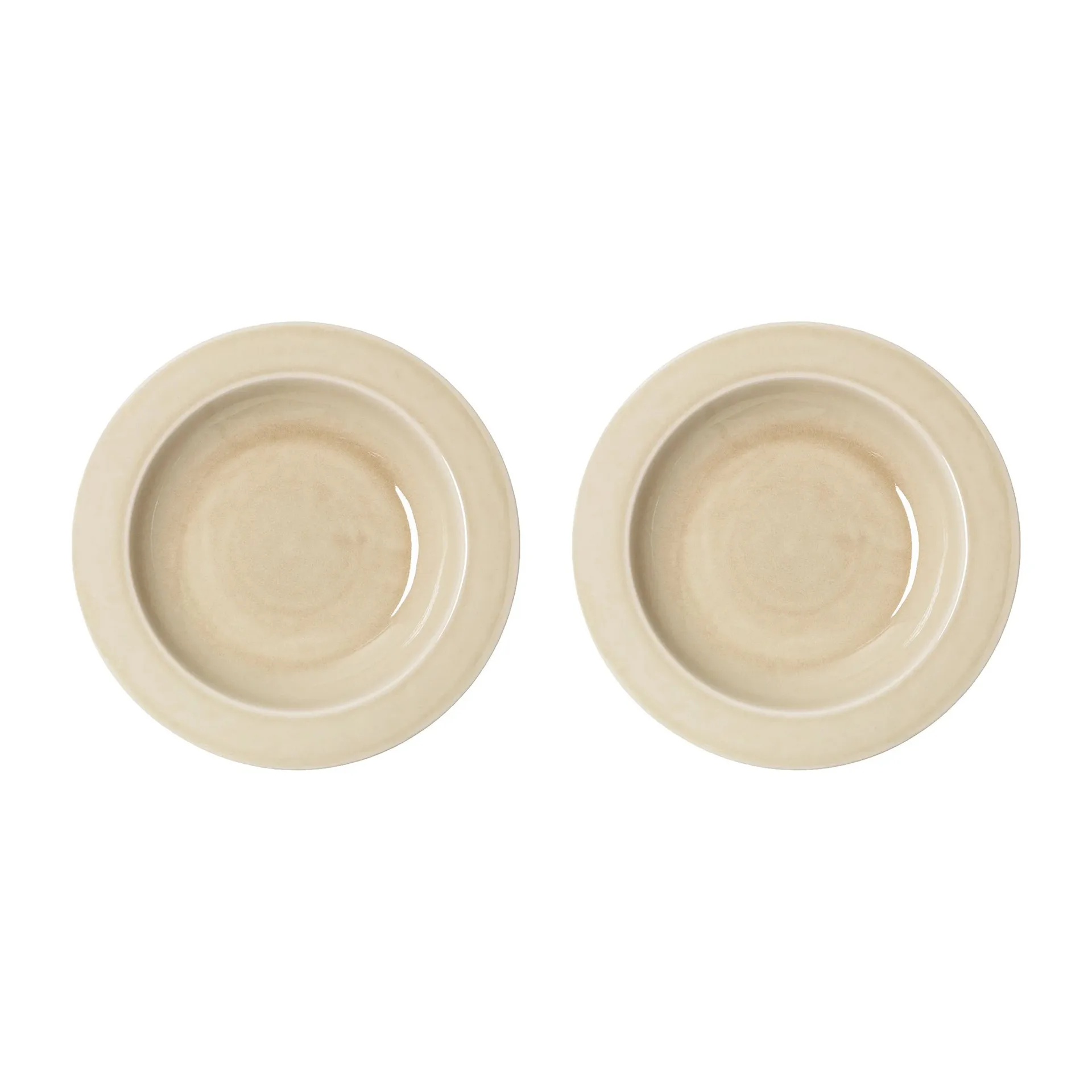 PotteryJo Daga djup tallrik &Oslash;23,5 cm 2-pack Oat