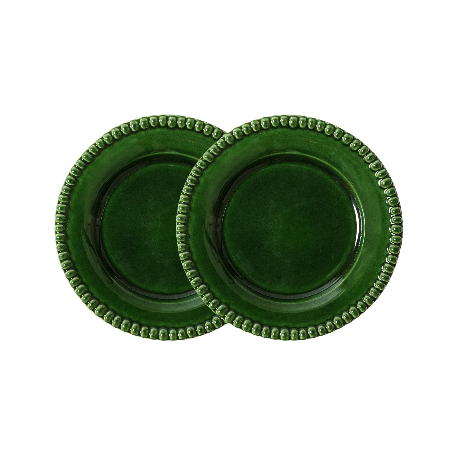PotteryJo Daria assiett &Oslash;18 cm 2-pack Moss