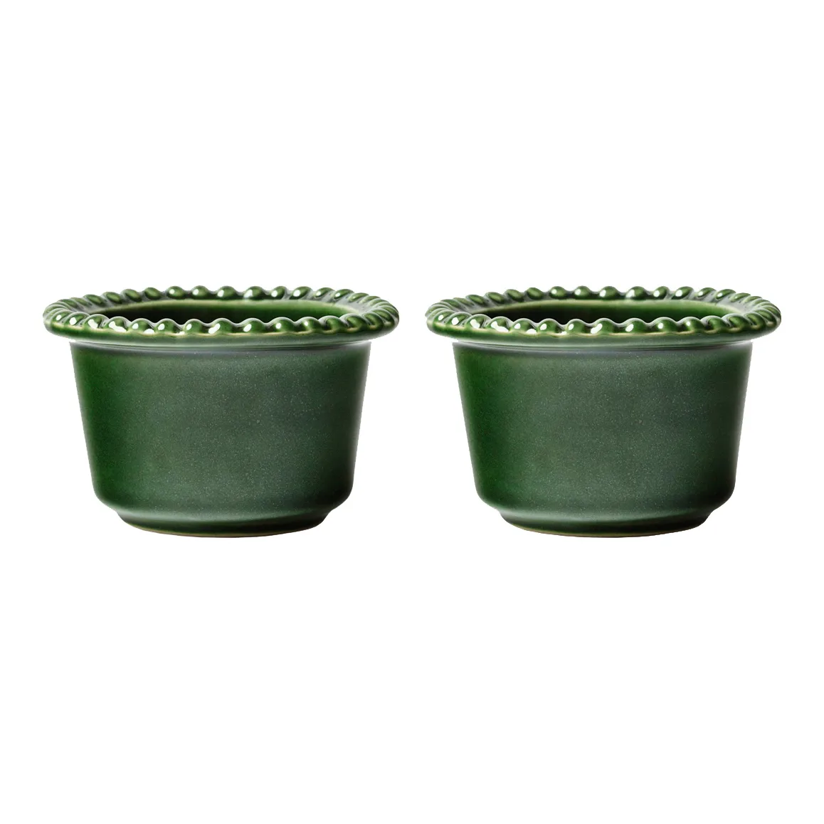 PotteryJo Daria liten sk&aring;l &Oslash;12 cm 2-pack Moss