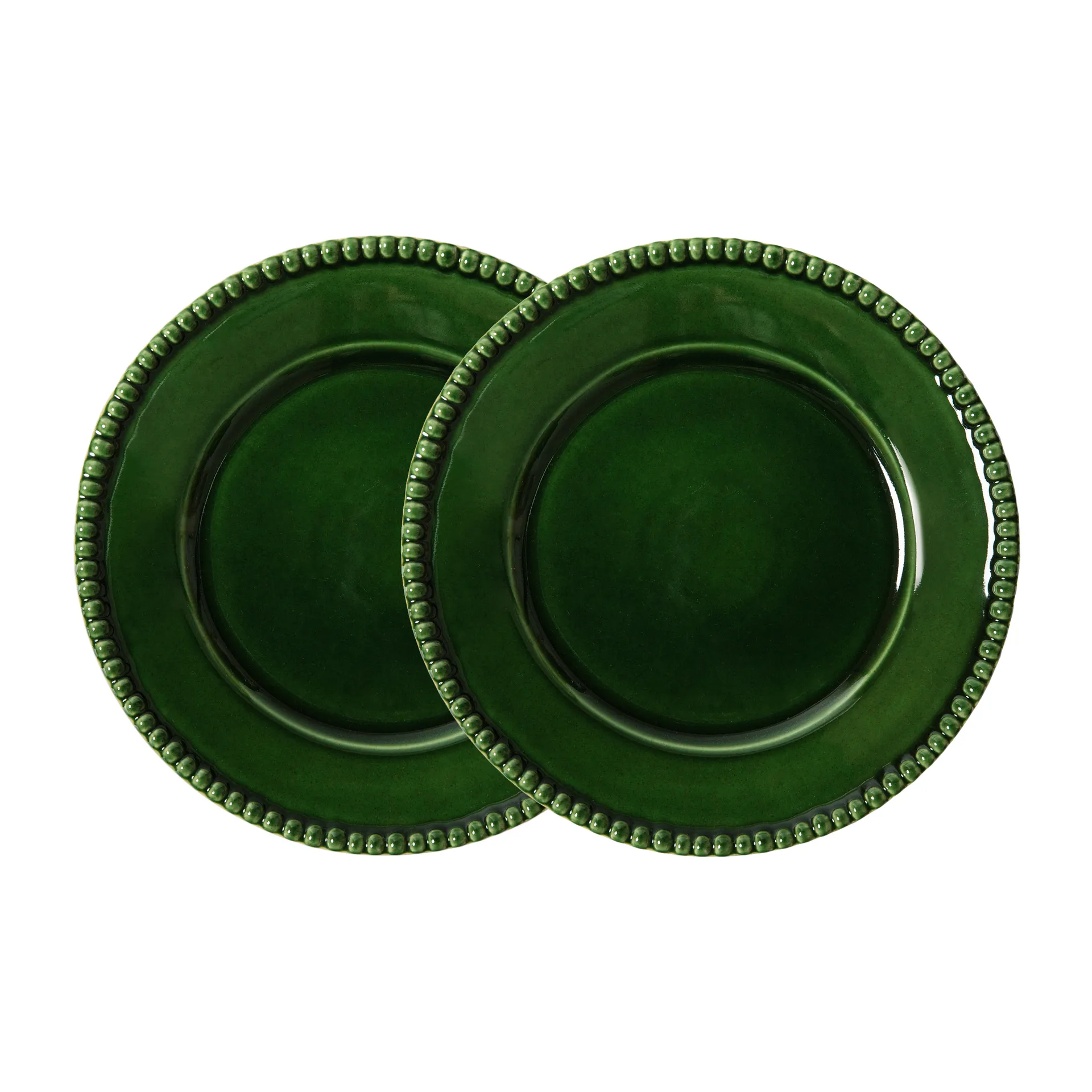 PotteryJo Daria mattallrik &Oslash;28 cm 2-pack Moss