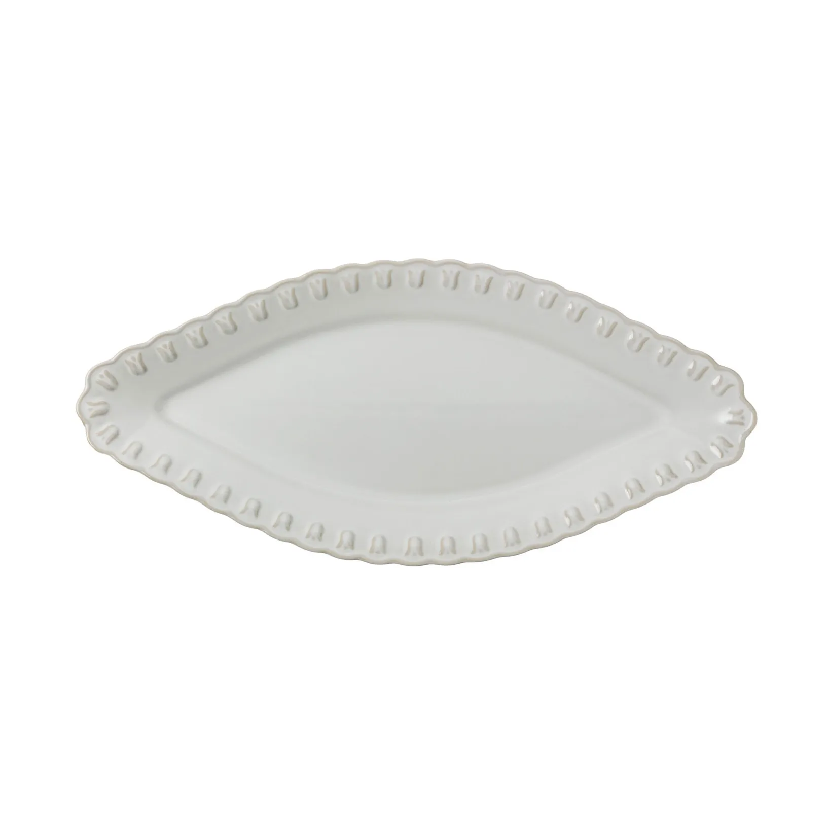 PotteryJo Tulipa oval underkop 20x45 cm White