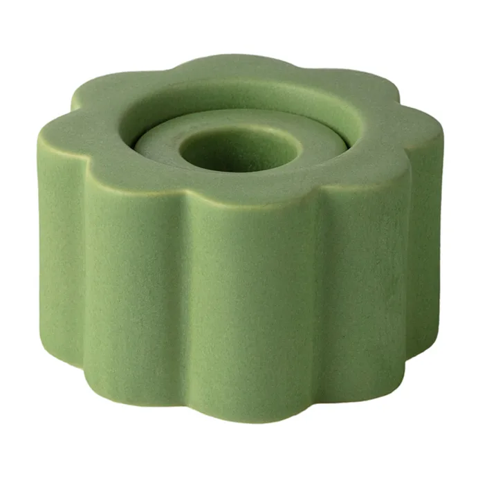 PotteryJo Vase/Bougeoir Birgit 5 cm Olive