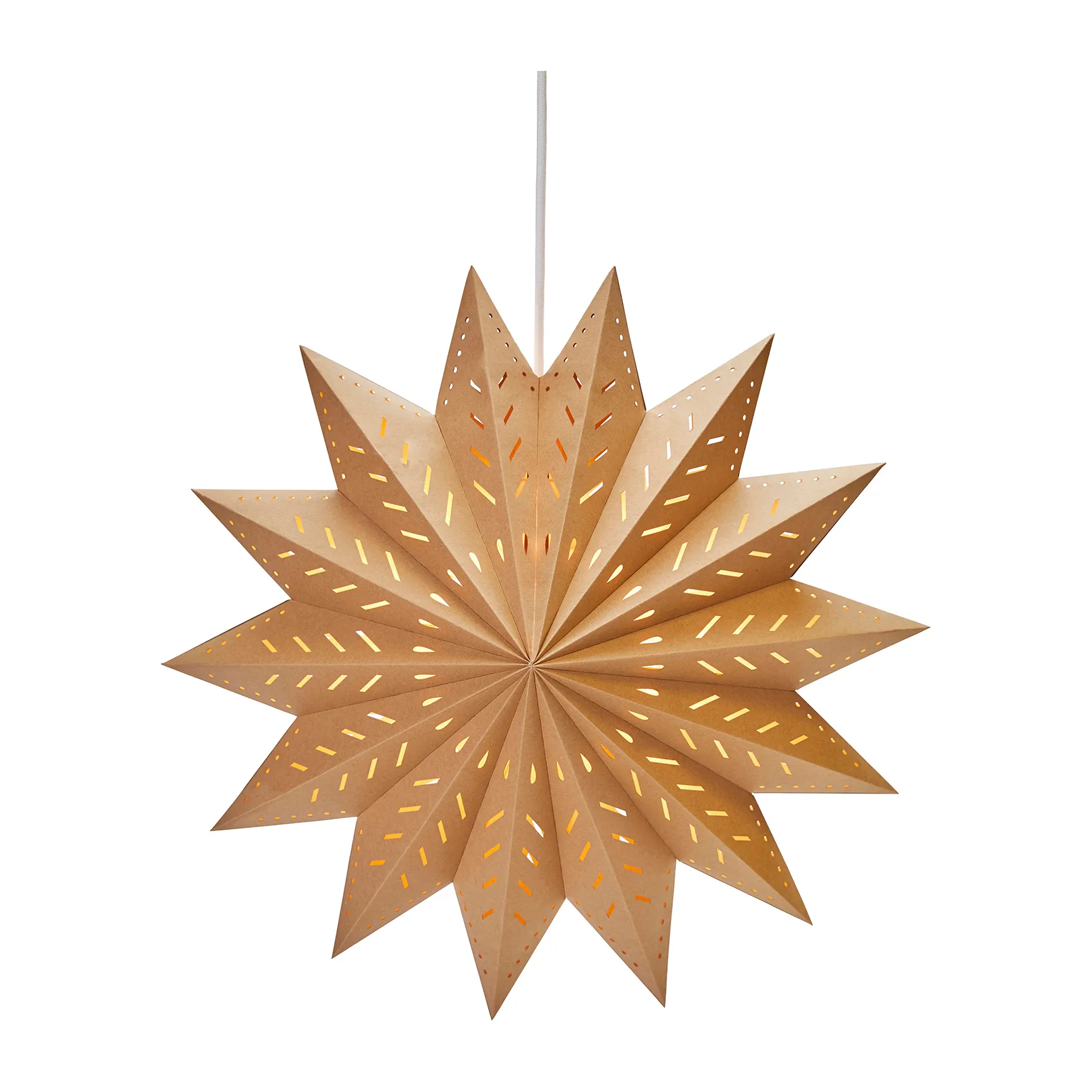 PR Home Alfa adventsstjärna brun Brun, 50 cm