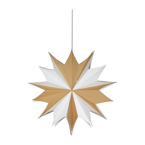Bellatrix adventsstjärna Ø60 cm, Vit-natur