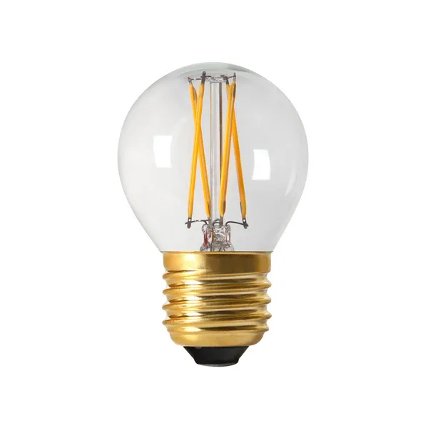 Elect LED filament klot E27, Klar