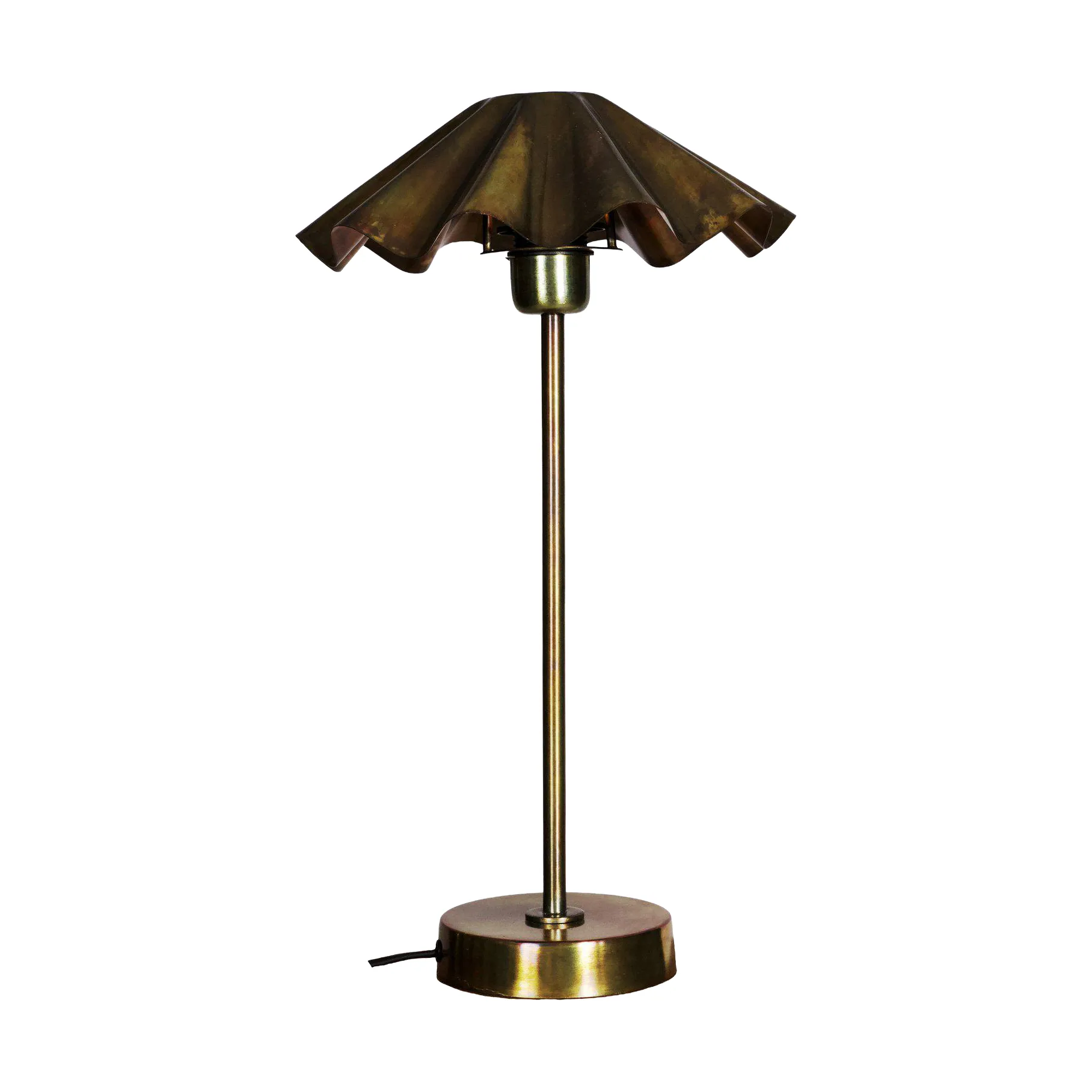 PR Home Lampe de table Aira Laiton brûlé