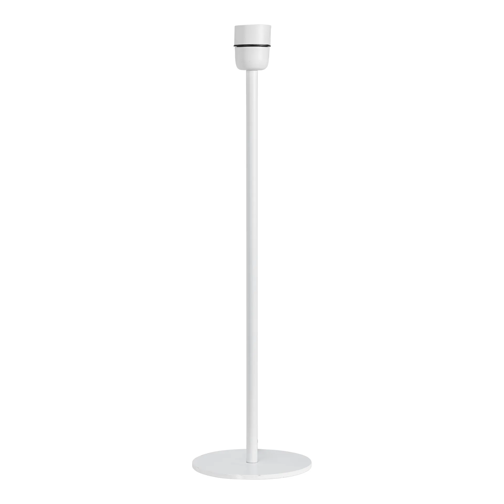 PR Home Pied pour lampe Base Blanc mat