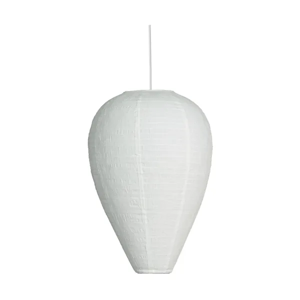 Verona lampskärm, Vit, Ø35x50 cm