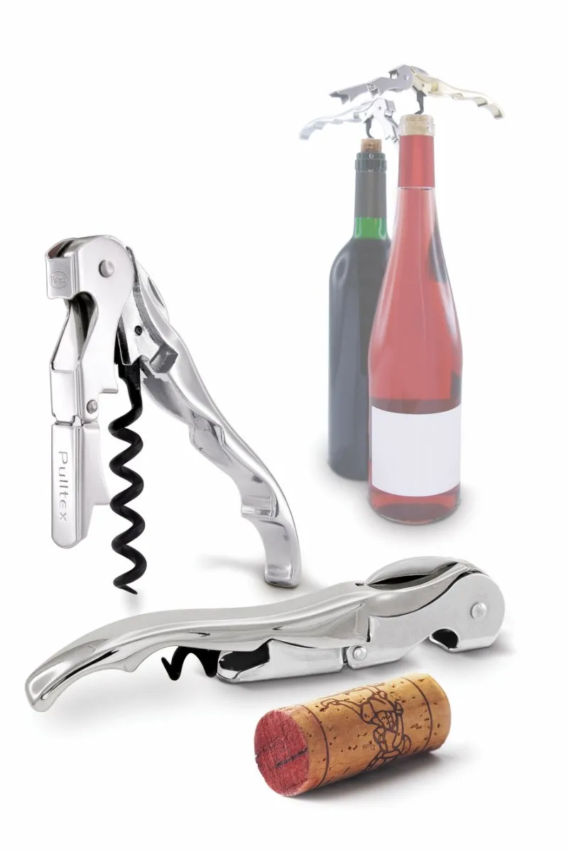 Pulltex Pulltaps Classic vinåbner m hylster Rustfrit stål