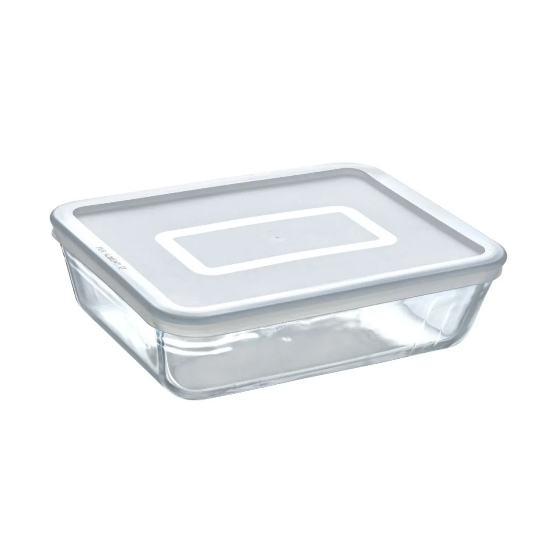 Pyrex 7070.55145, Gryde bradepande, Rektangulær, Glas, Plast, Transparent, Frankrig