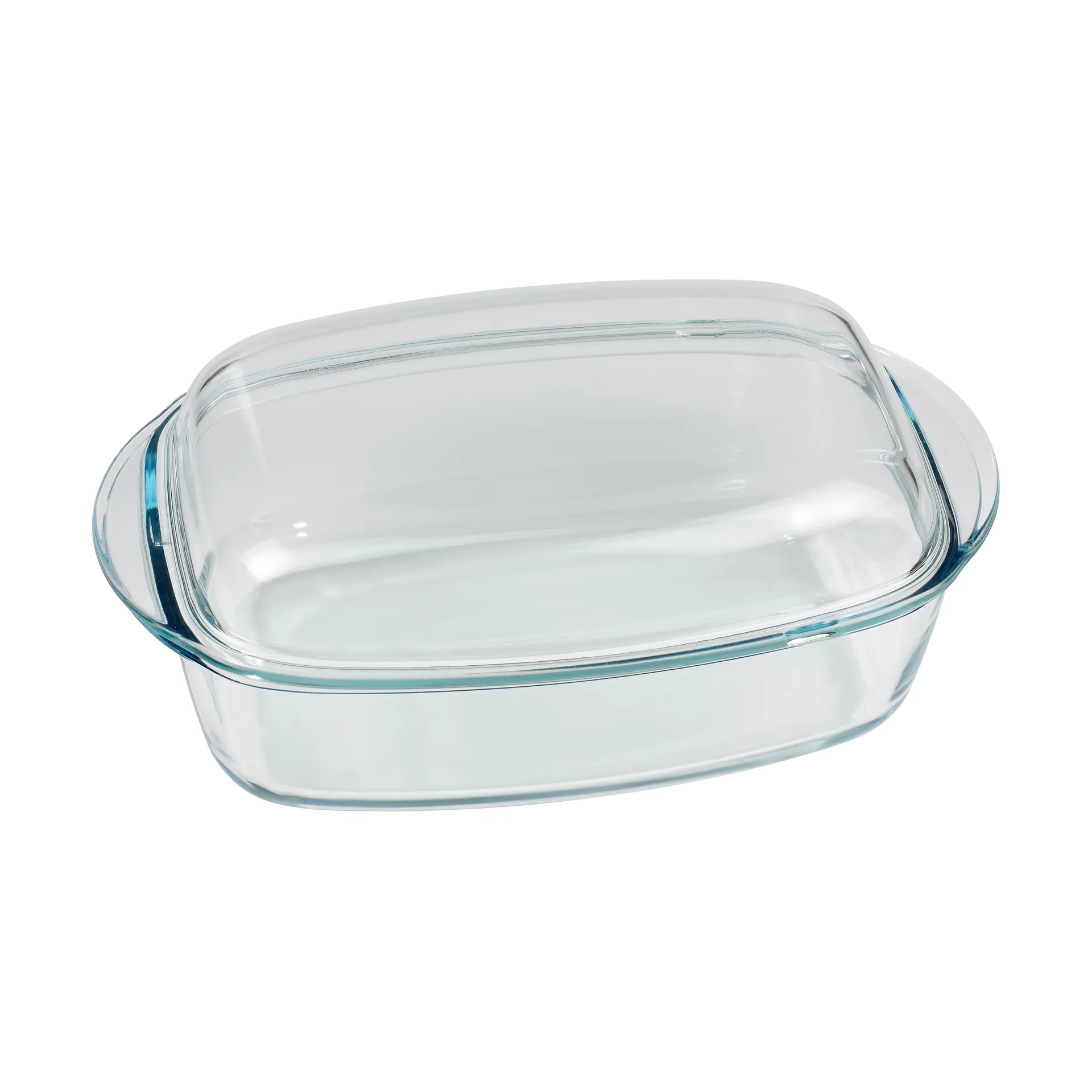 Pyrex Essentials gryta med lock glas 4,5 liter