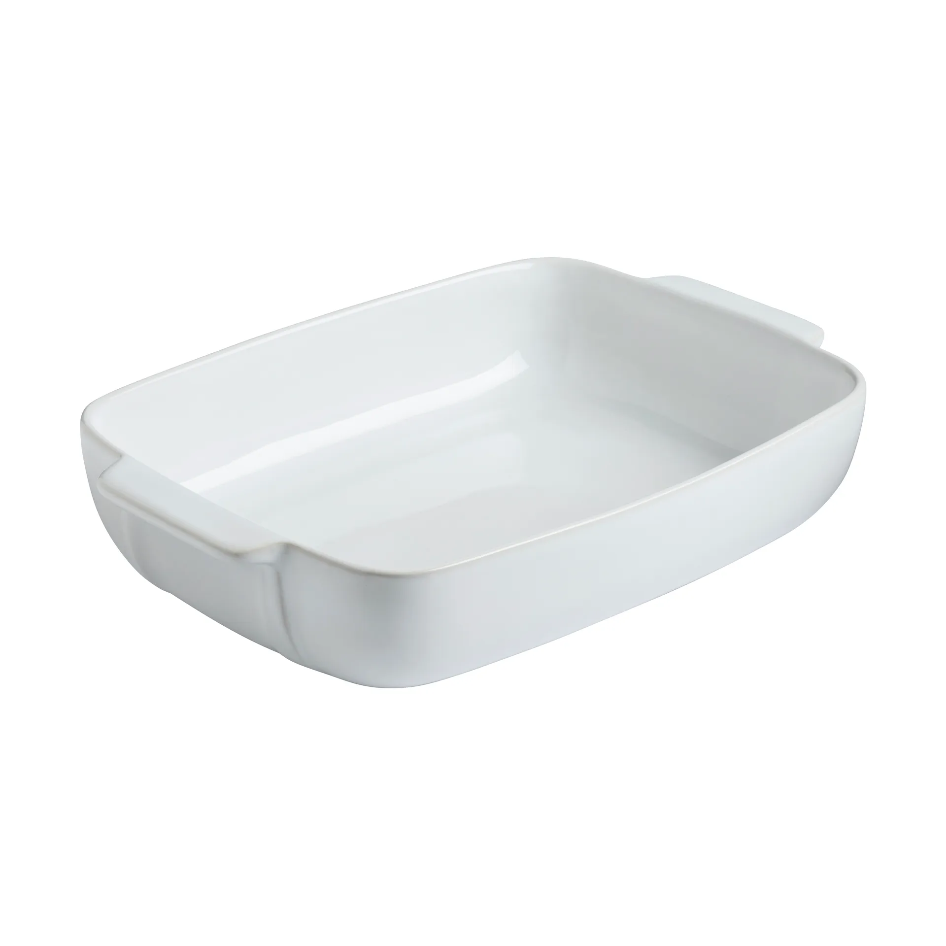 Pyrex Pyrex rektangulært fad keramik hvid 35x25 cm