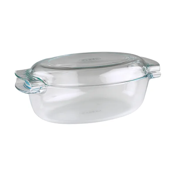 Pyrex stekgryta glas, 4,5 liter