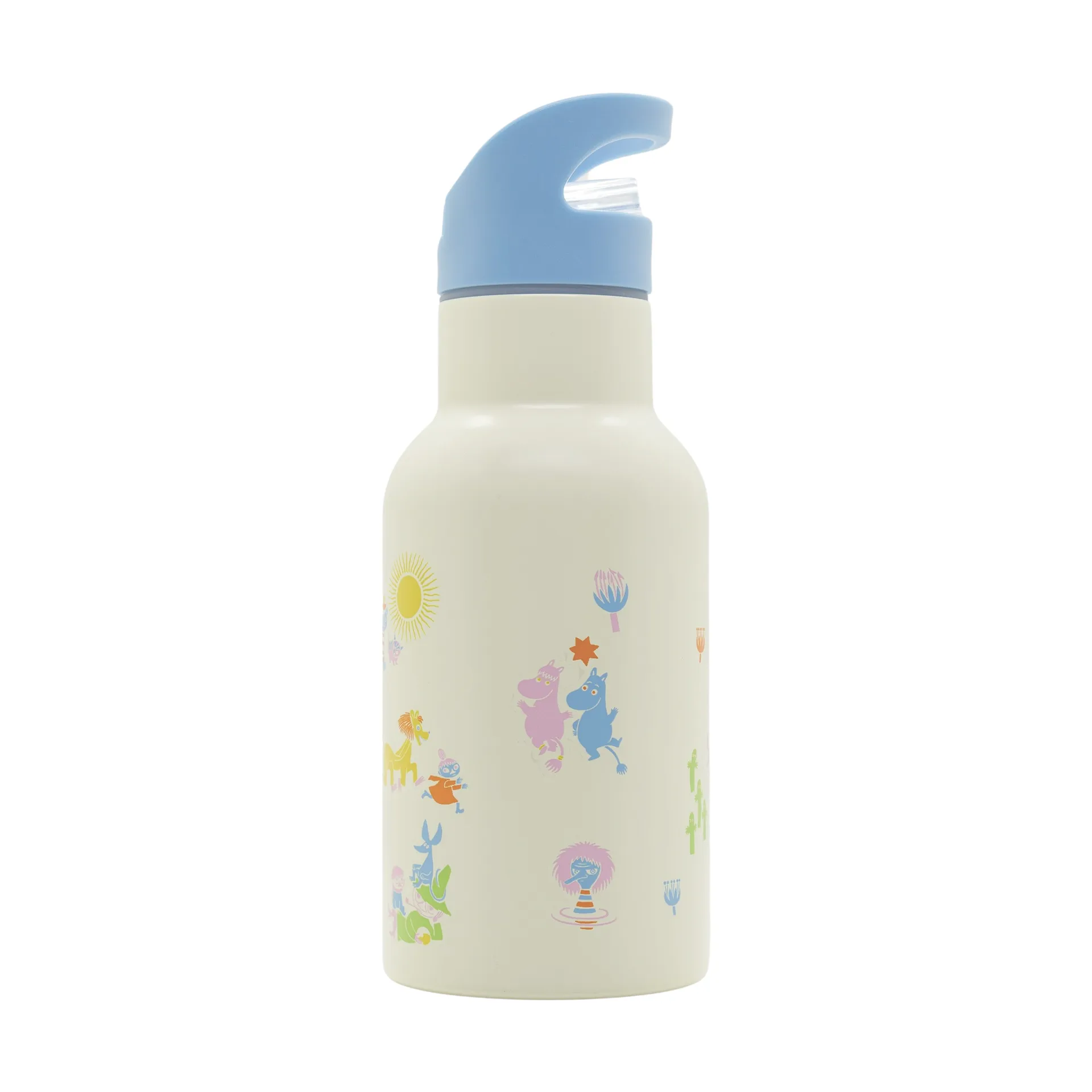 Rätt Start Mumi 80 vandflaske 34 cl Beige-blå billede