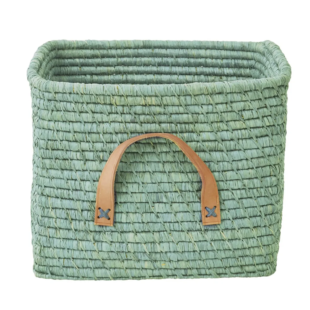 RICE Panier de rangement Rice raffia Mint