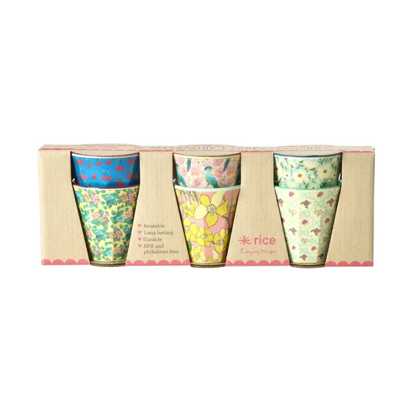 Rice espressokopp melamin 8 cl 6-pack, Show youre true colors