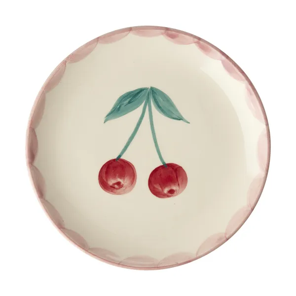 Rice keramiktallrik Ø15 cm, Cherry