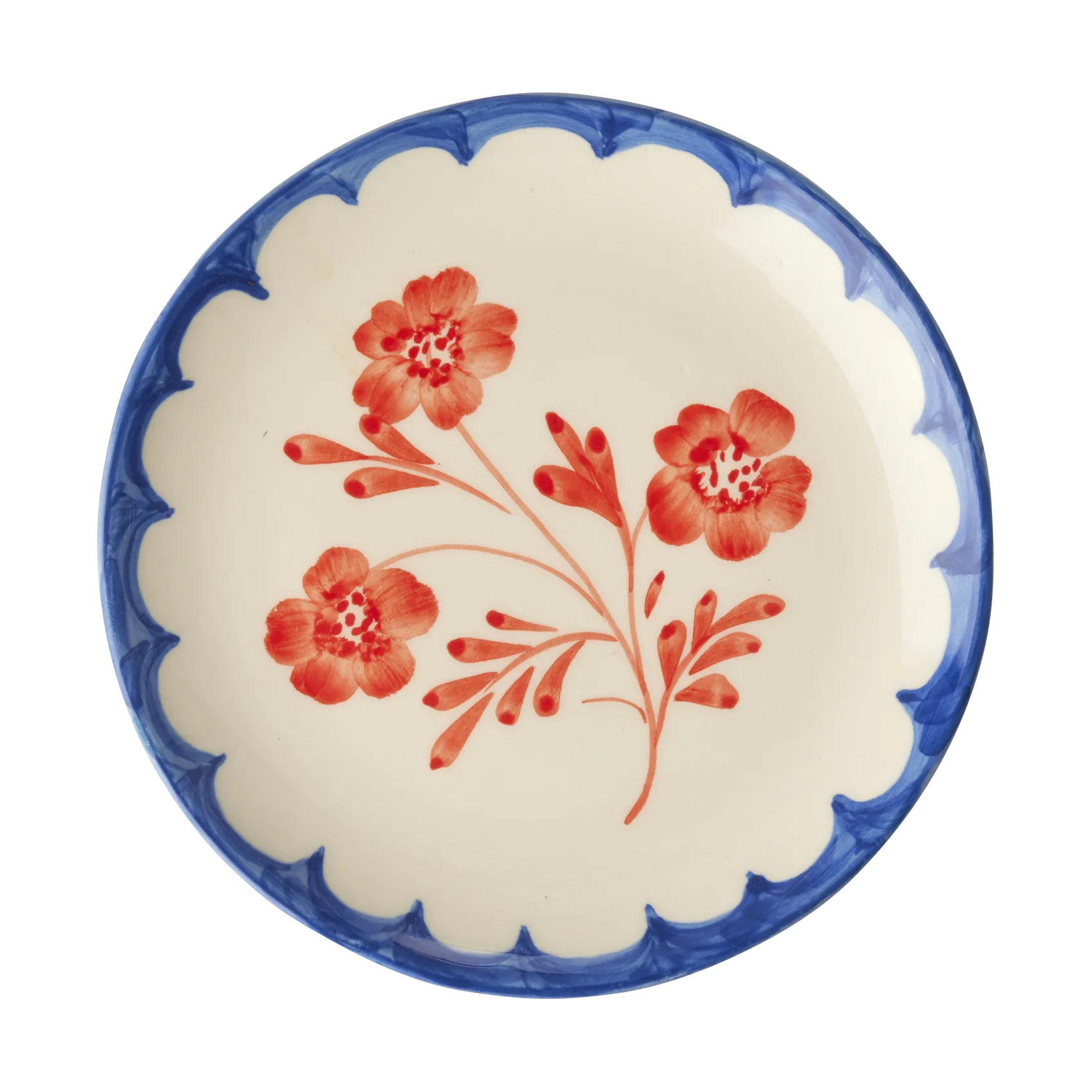 RICE Rice keramiktallrik &Oslash;15 cm Vintage Flower