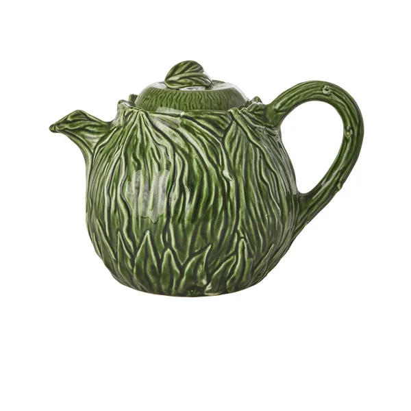 Rice keramisk tekanna 1,6 L, Embossed kale design