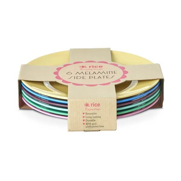 Rice melamintallrik Ø21 cm 6-pack, Show youre true colors