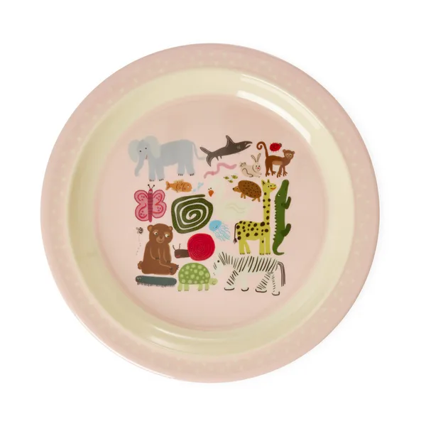 Rice wildlife lunchtallrik Ø22 cm