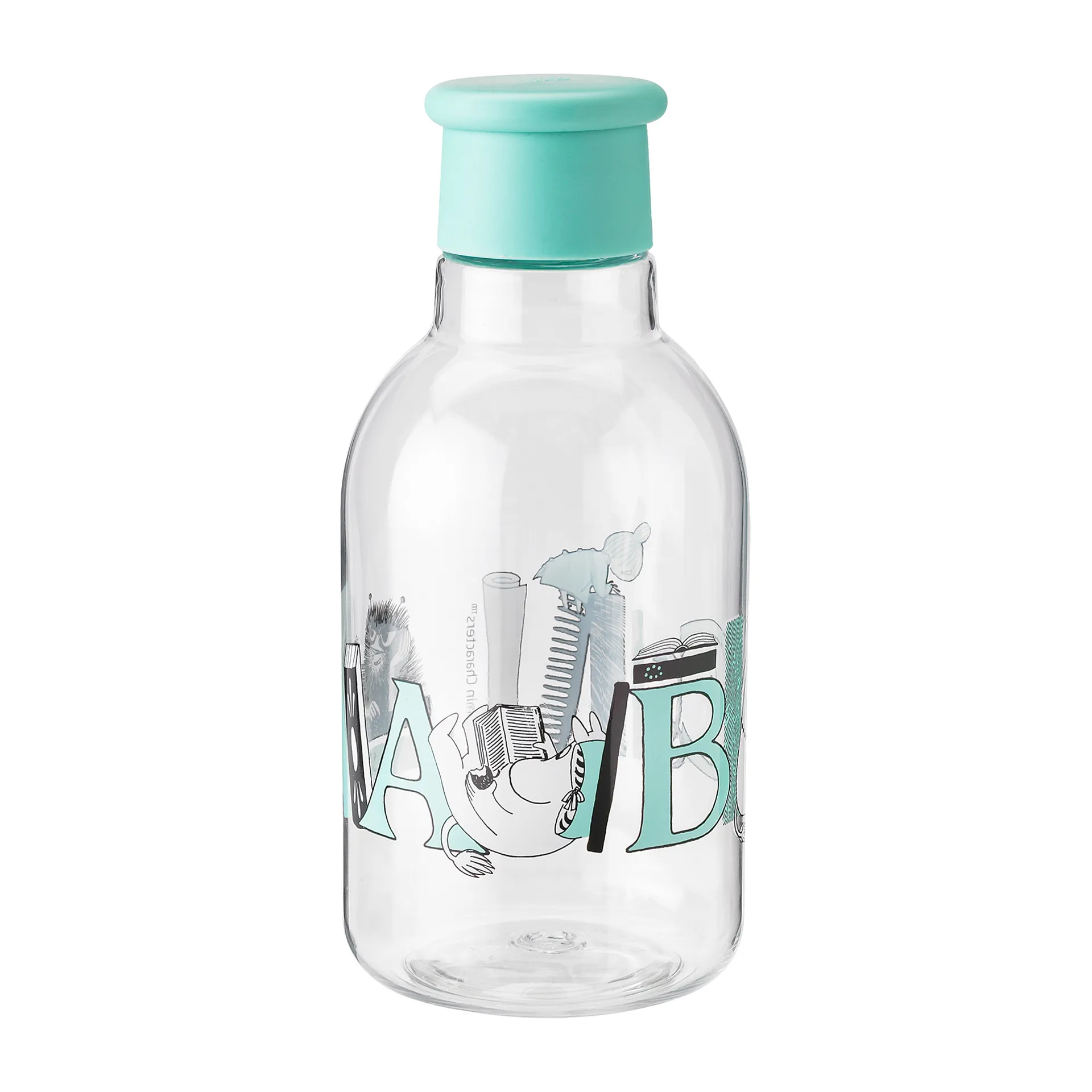 RIG-TIG DRINK-IT Moomin ABC vandflaske 0,5 L Turqouise