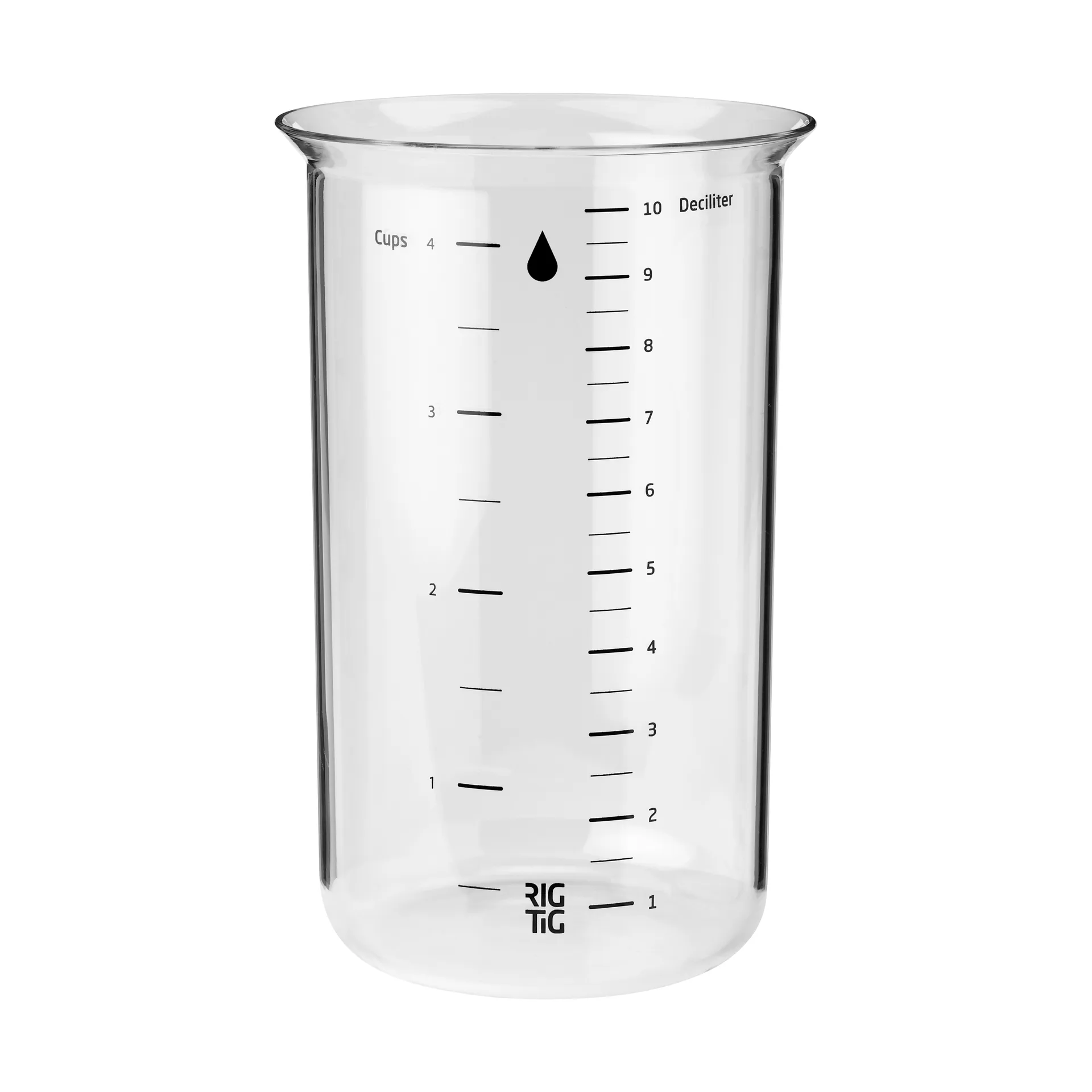 RIG-TIG MIX-IT målebæger Clear, 1 l