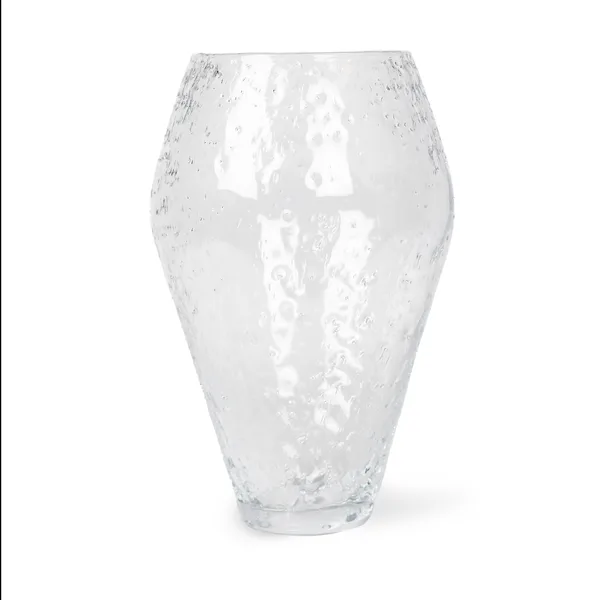 Crushed glasvas large