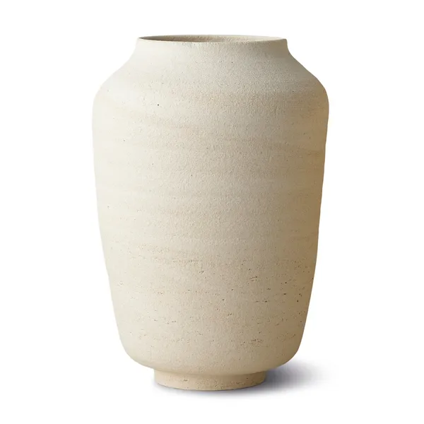 Hand turned vase no. 59 Classic, Vanilla