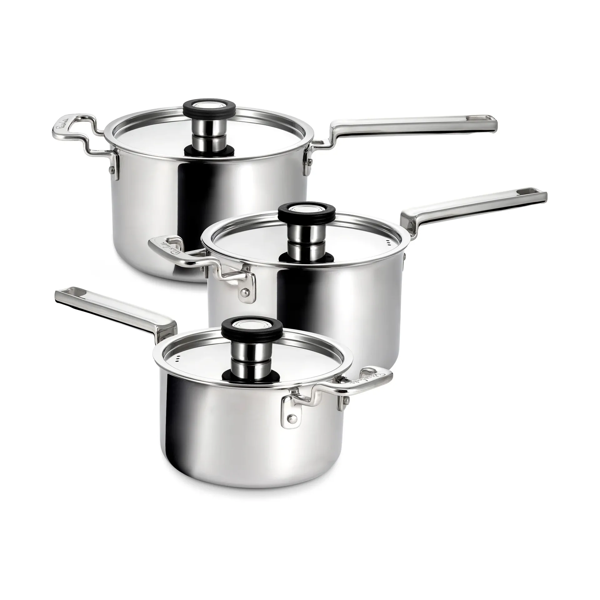Robert Welch 316 Series kasserolle-sæt Rustfrit stål, 3 dele