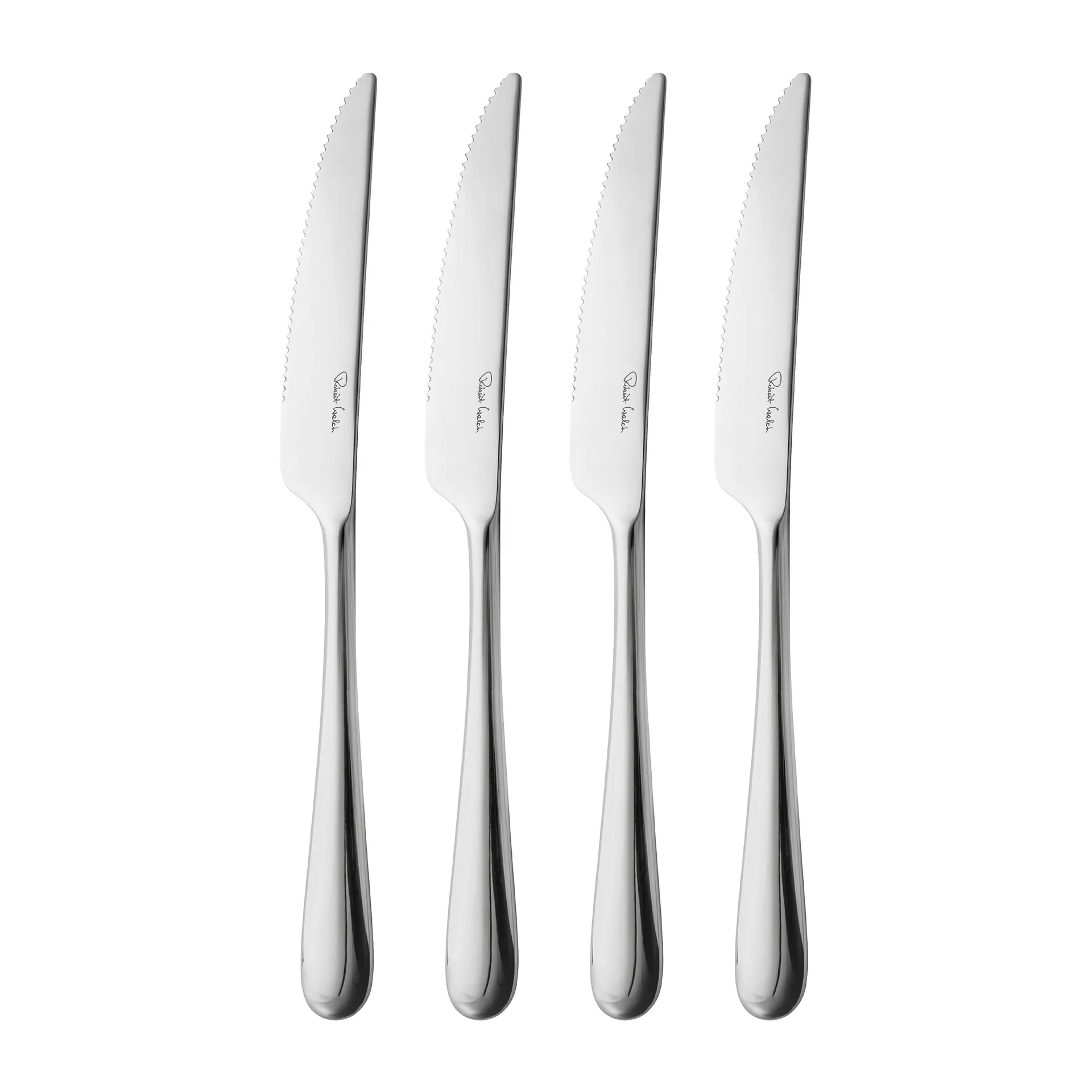 Robert Welch Kingham Bright grillkniv 4-pak Rustfrit stål