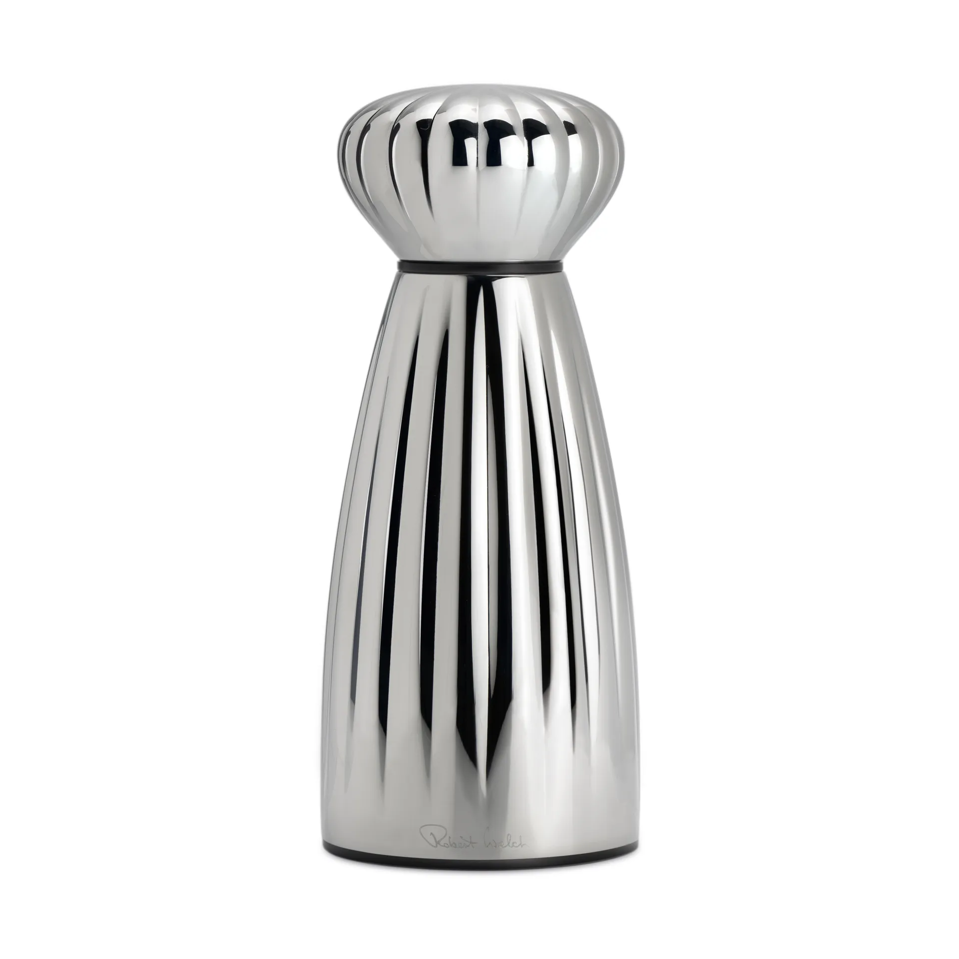 Robert Welch Palm bright peberkværn rustfrit stål 16,8 cm Sort