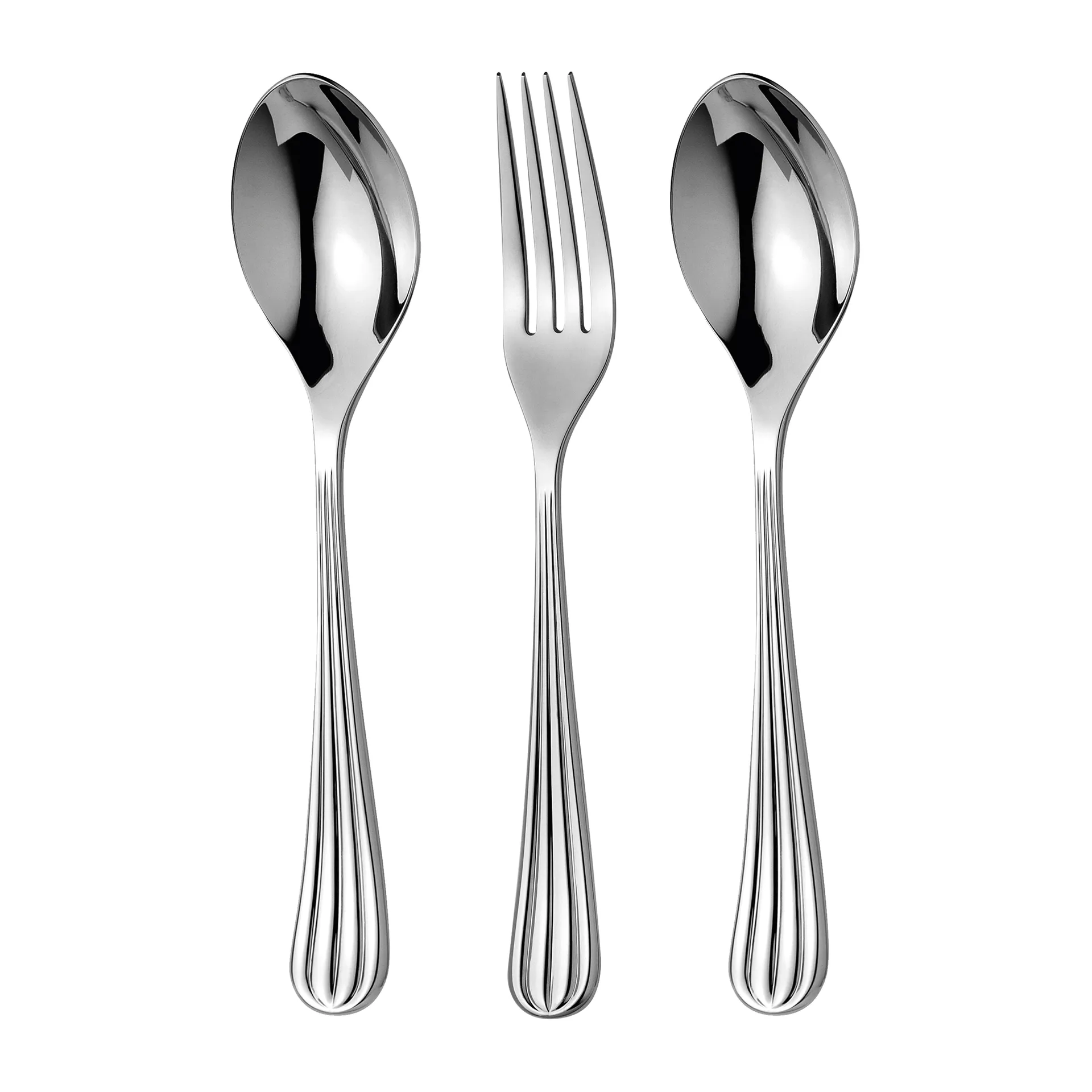 Robert Welch Palm Bright serveringsbestik 3 dele Rustfrit stål