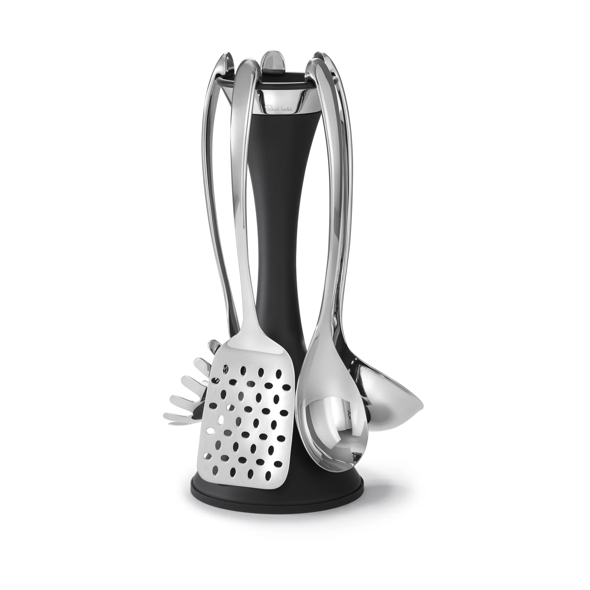 Robert Welch Robert Welch signature køkkenredskabsholder 6 dele Sort billede